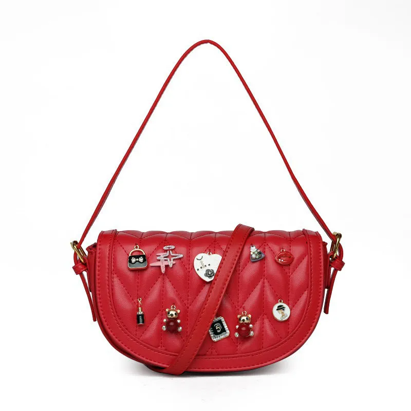 Colors) Popular product Bags(7 Patchwork Zipper Convenient Daily