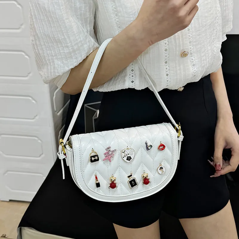 Colors) Popular product Bags(7 Patchwork Zipper Convenient Daily