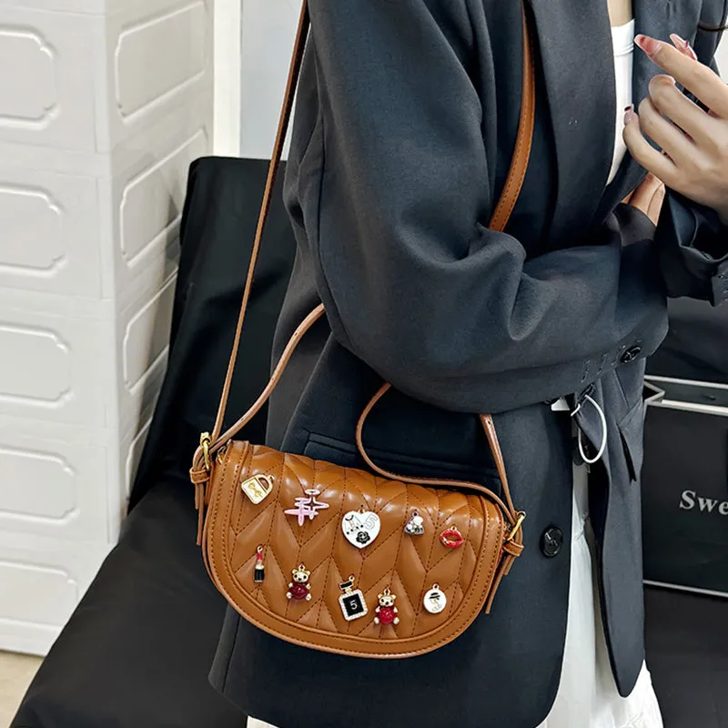 Colors) Popular product Bags(7 Patchwork Zipper Convenient Daily