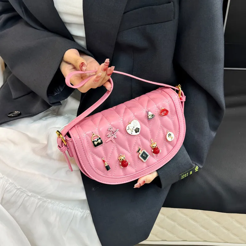 Colors) Popular product Bags(7 Patchwork Zipper Convenient Daily
