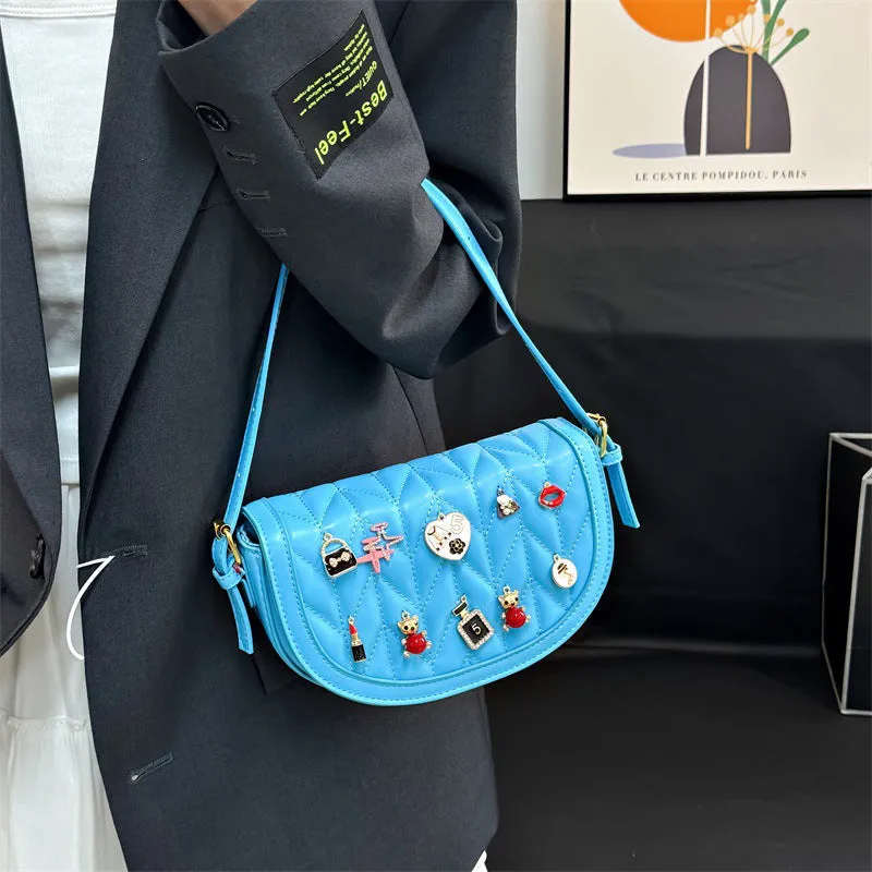 Colors) Popular product Bags(7 Patchwork Zipper Convenient Daily