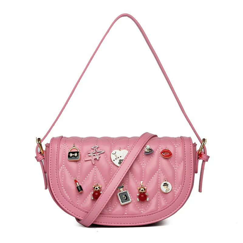 Colors) Popular product Bags(7 Patchwork Zipper Convenient Daily