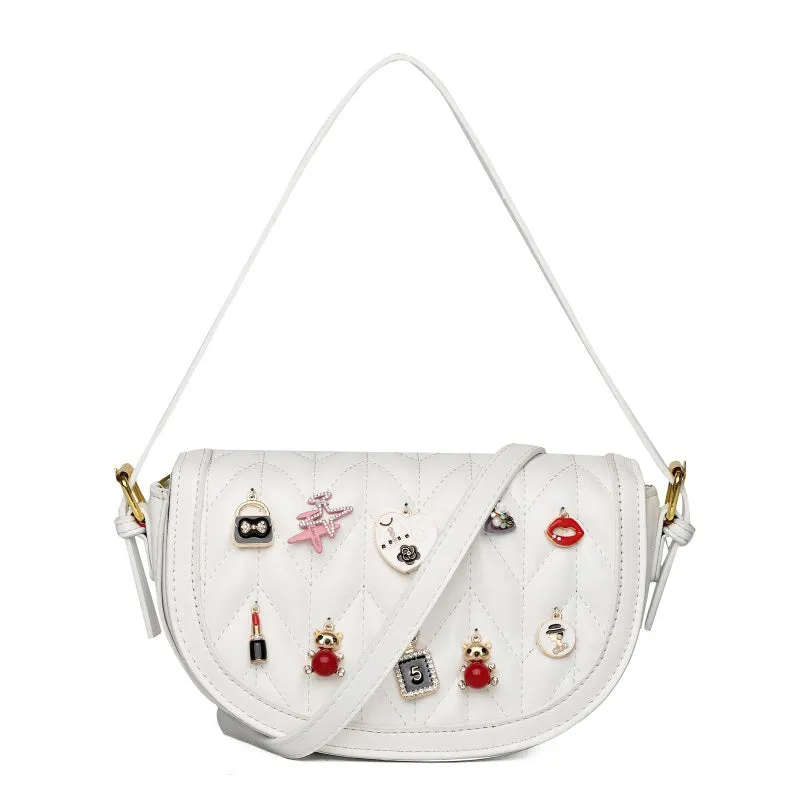 Colors) Popular product Bags(7 Patchwork Zipper Convenient Daily