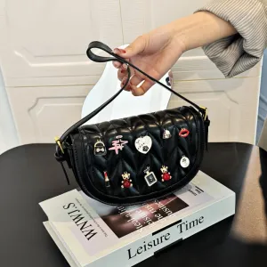 Colors) Popular product Bags(7 Patchwork Zipper Convenient Daily