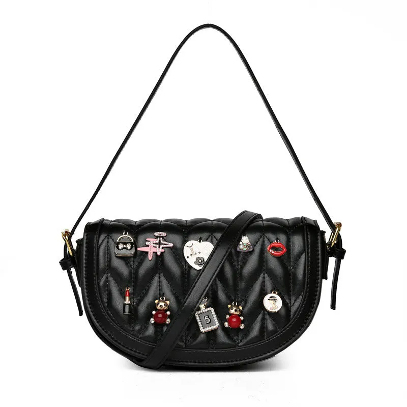 Colors) Popular product Bags(7 Patchwork Zipper Convenient Daily