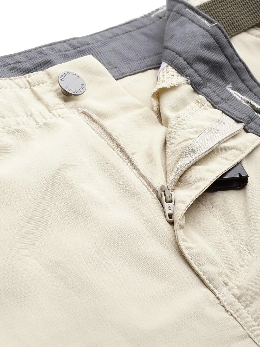 Columbia Men Beige Silver Ridge Cargo Pant