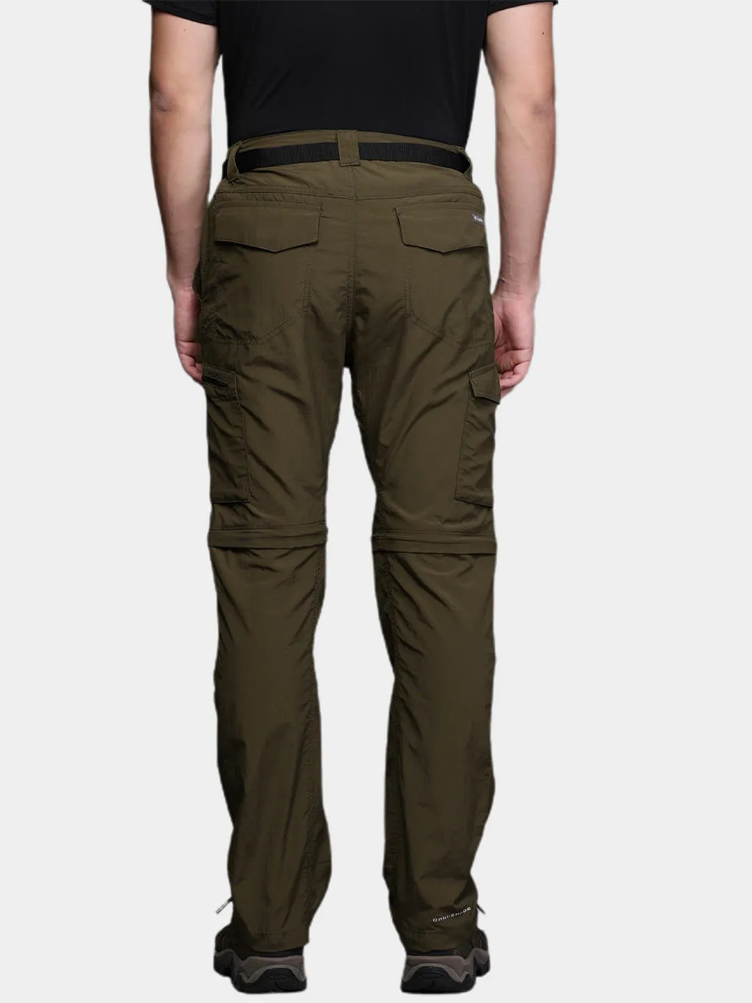 Columbia Men Green Silver Ridge Convertible Pant