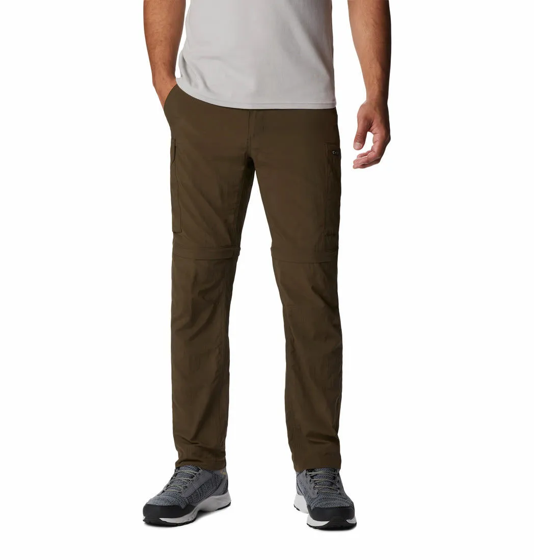 Columbia Men Green Silver Ridge Convertible Pant