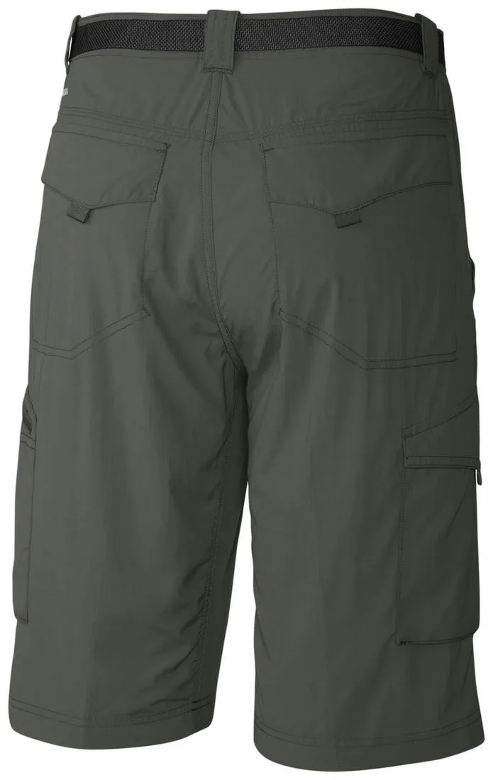 Columbia Men Grey Silver Ridge Cargo Shorts