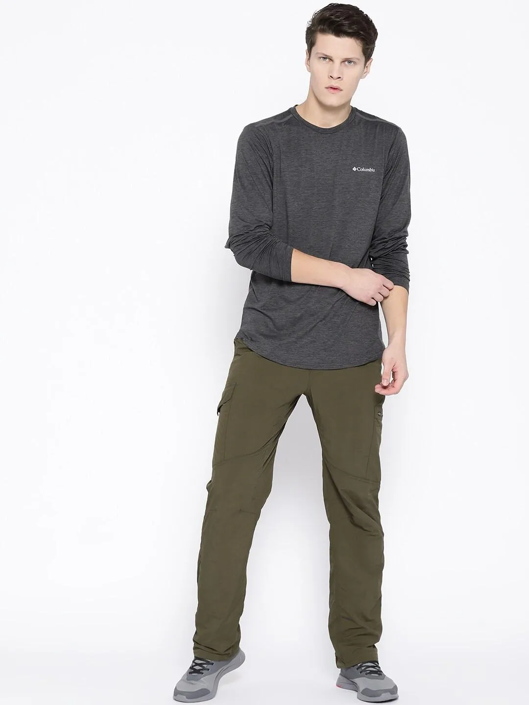 Columbia Men Olive Silver Ridge Cargo Pant