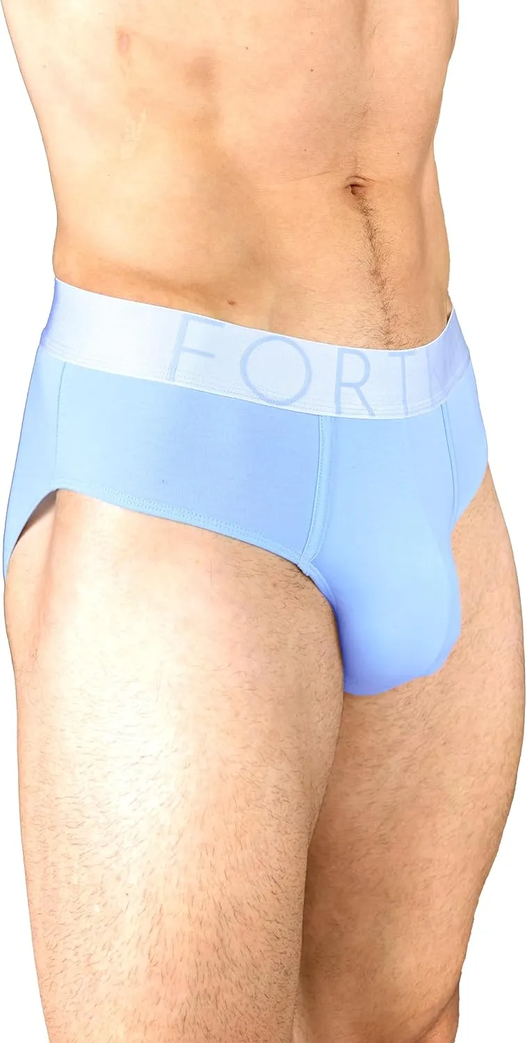 Comfortable, Ultra-Soft, Tag-Free, Breathable, Men's Briefs. Moisture Wicking Men's Underwear (4-Pack)