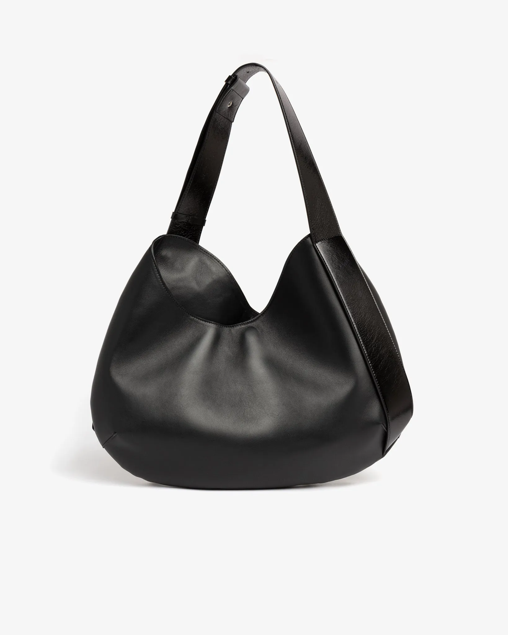 Comma Studded Big Hobo Bag