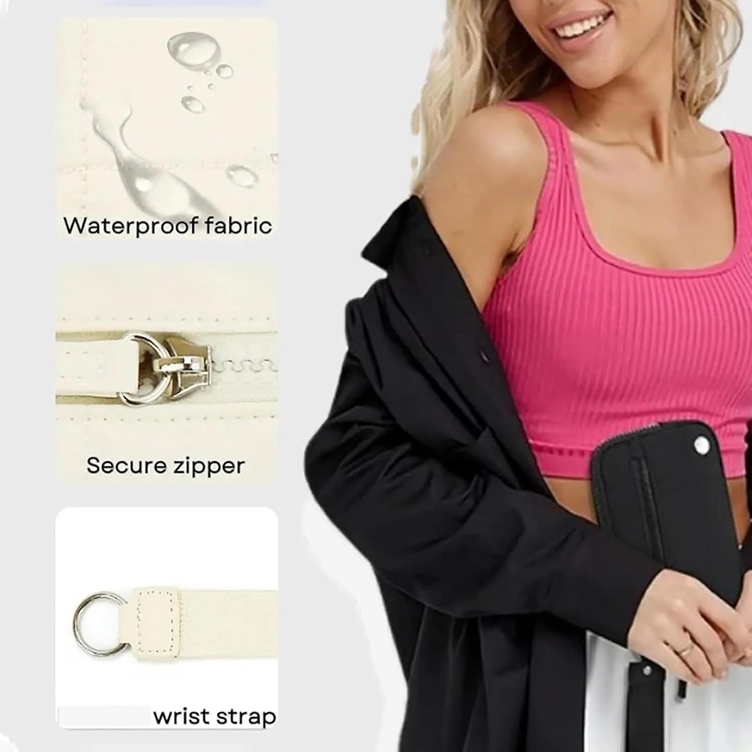 Convely Wristlet Wallets, Convely Wrist Wallet, Convely Essential Wallet, Nylon Wristlet Purses for Women