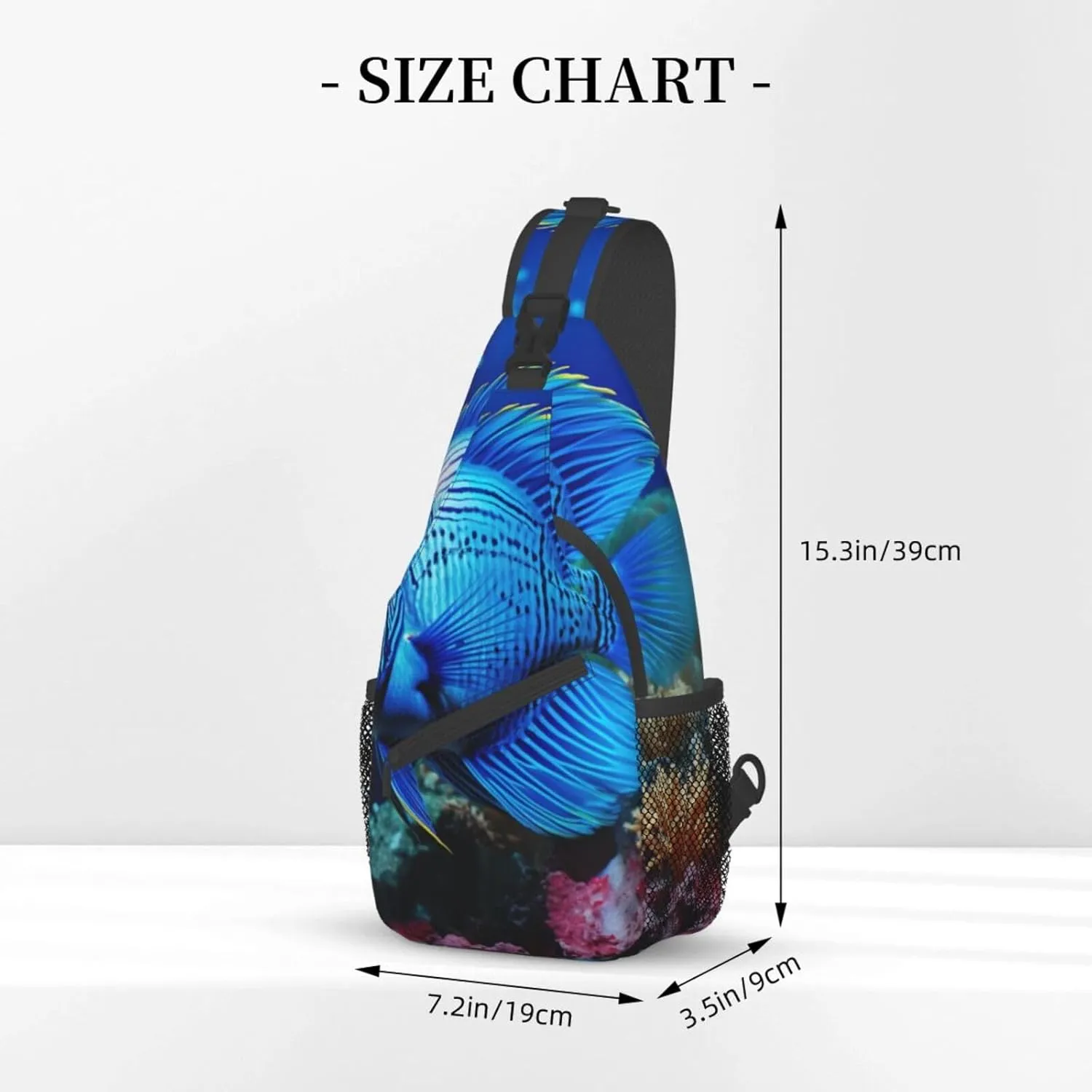 Couple Parrots Olive Crossbody Bag Chest Shoulder Bag Small Casual Backpack Suitable For Women Men Hiking