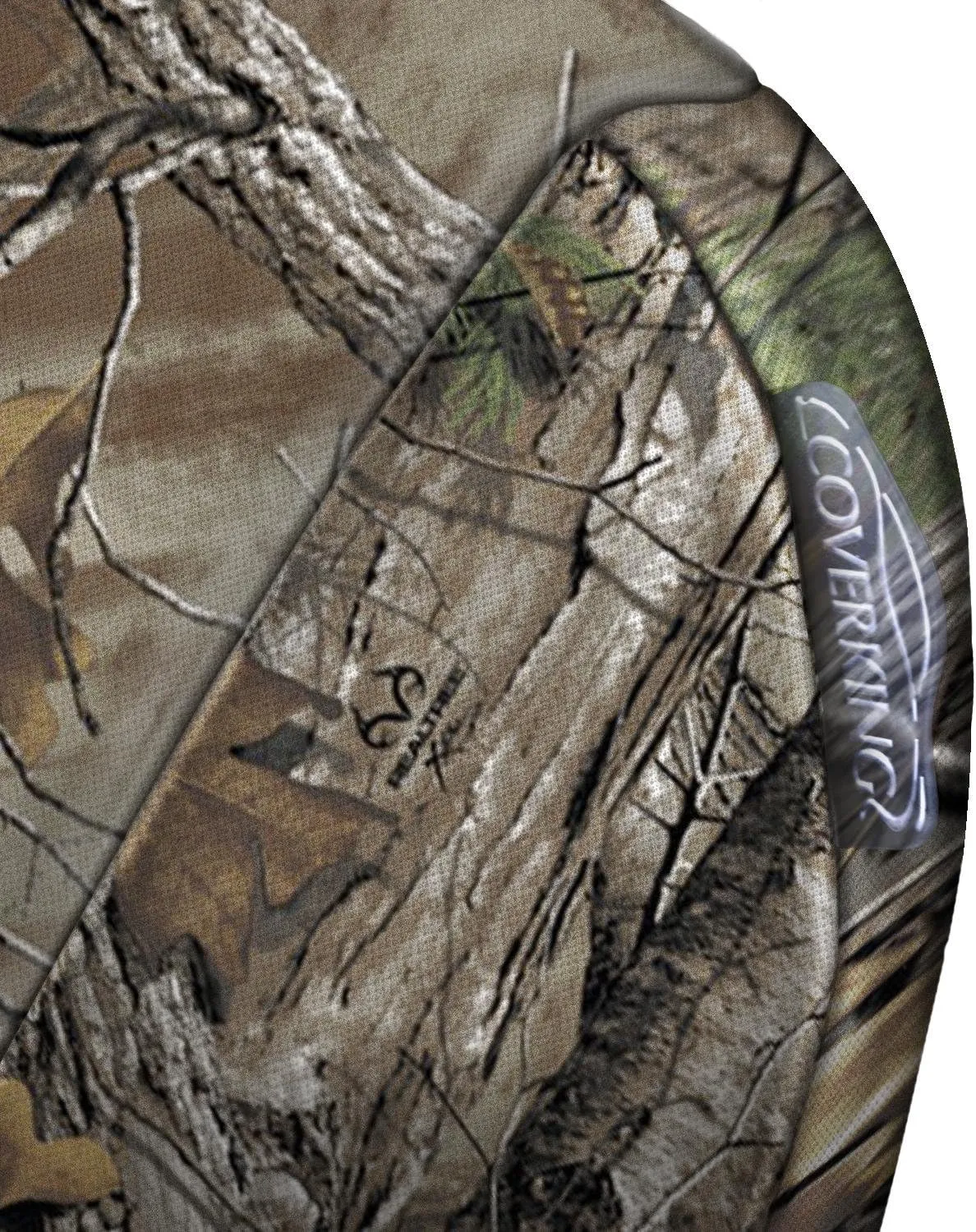 Coverking Front 50/50 Bucket Custom Fit Seat Cover for Select GMC Envoy Models - Neosupreme Camo Real Tree (Xtra)