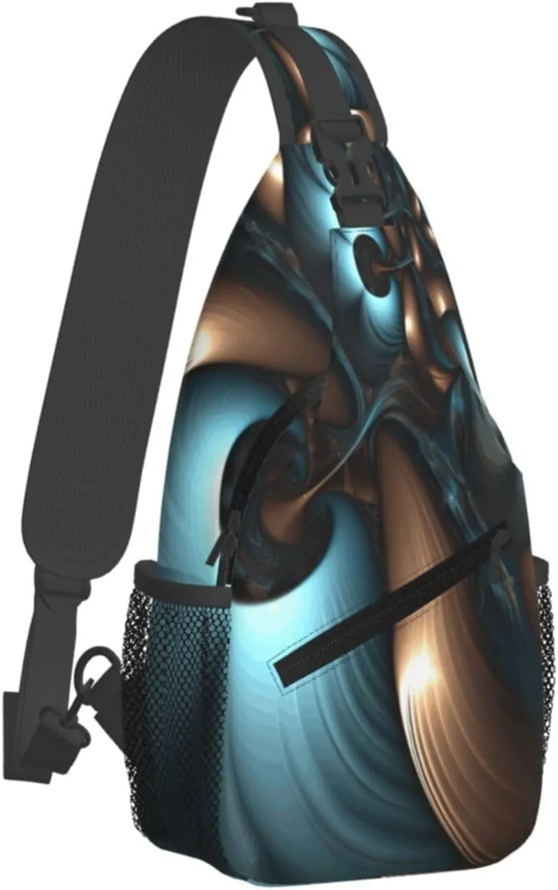 Cross Chest Bag Diagonally Sling Backpack Crossbody Shoulder Bag Aircraft Fighter Jets Sling Bag Travel Hiking Daypack