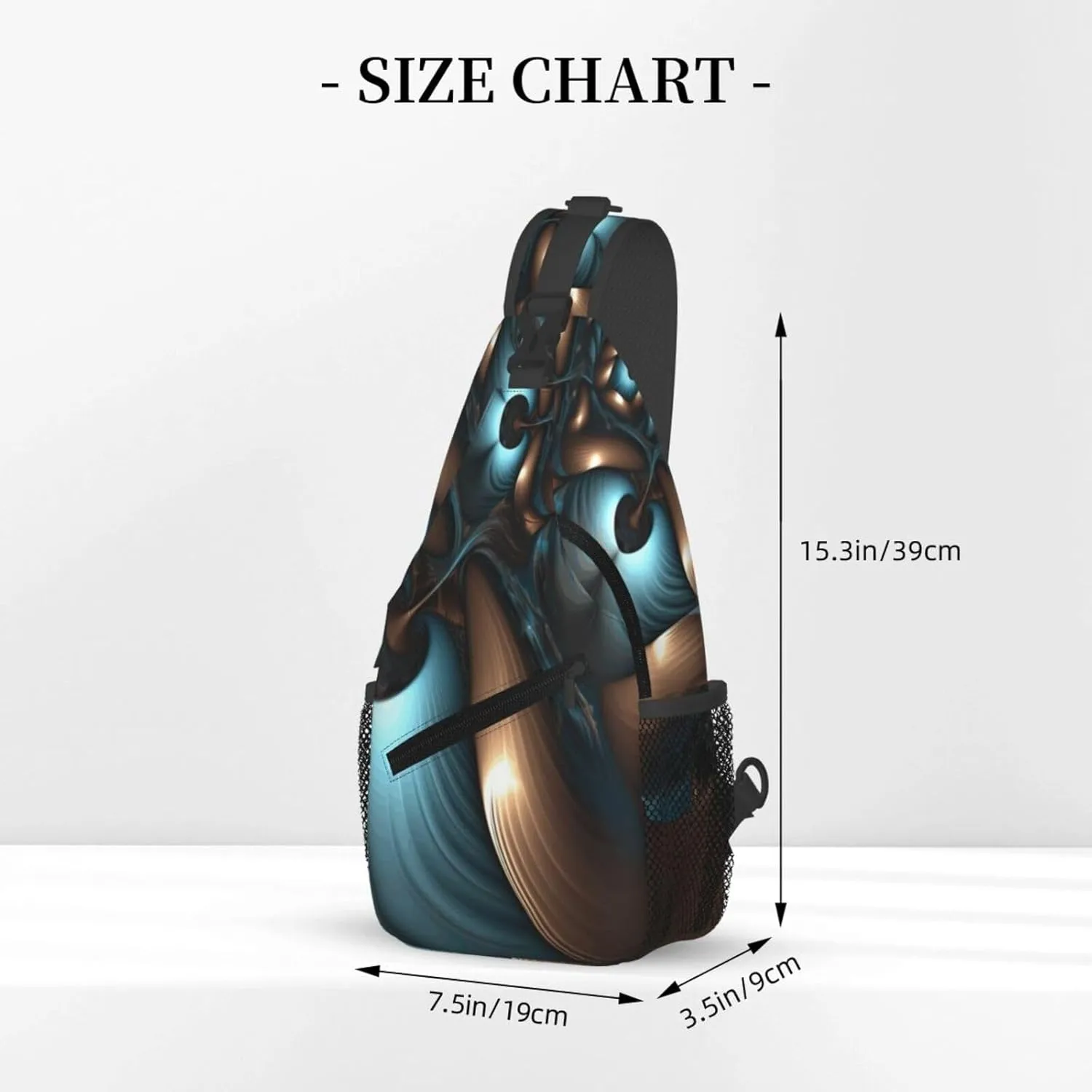 Cross Chest Bag Diagonally Sling Backpack Crossbody Shoulder Bag Aircraft Fighter Jets Sling Bag Travel Hiking Daypack