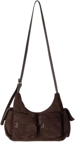 Crossbody Bag for Women Multi Pockets Shoulder Bags Soft Leather Travel Purses Satchel Casual Fashion Armpit Purse
