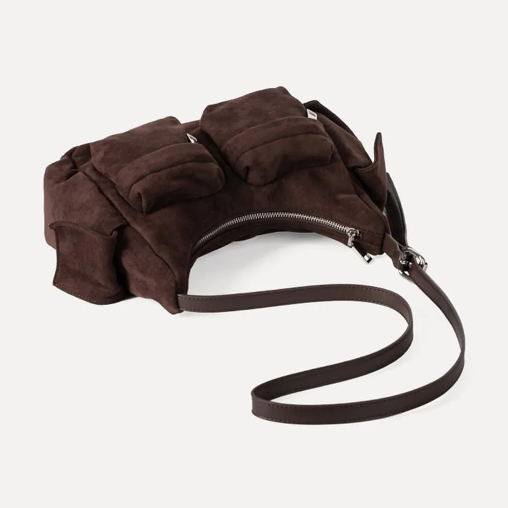 Crossbody Bag for Women Multi Pockets Shoulder Bags Soft Leather Travel Purses Satchel Casual Fashion Armpit Purse