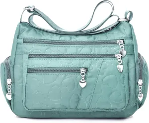 Crossbody Bags for Women Casual Handbags & Shoulder Bags Nylon Tote Bag Lightweight Waterproof Messenger Bag Anti Theft Bag