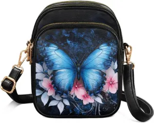 Crossbody Bags for Women Small Size Travel Leather Shoulder Purses Mini Satchel Bag