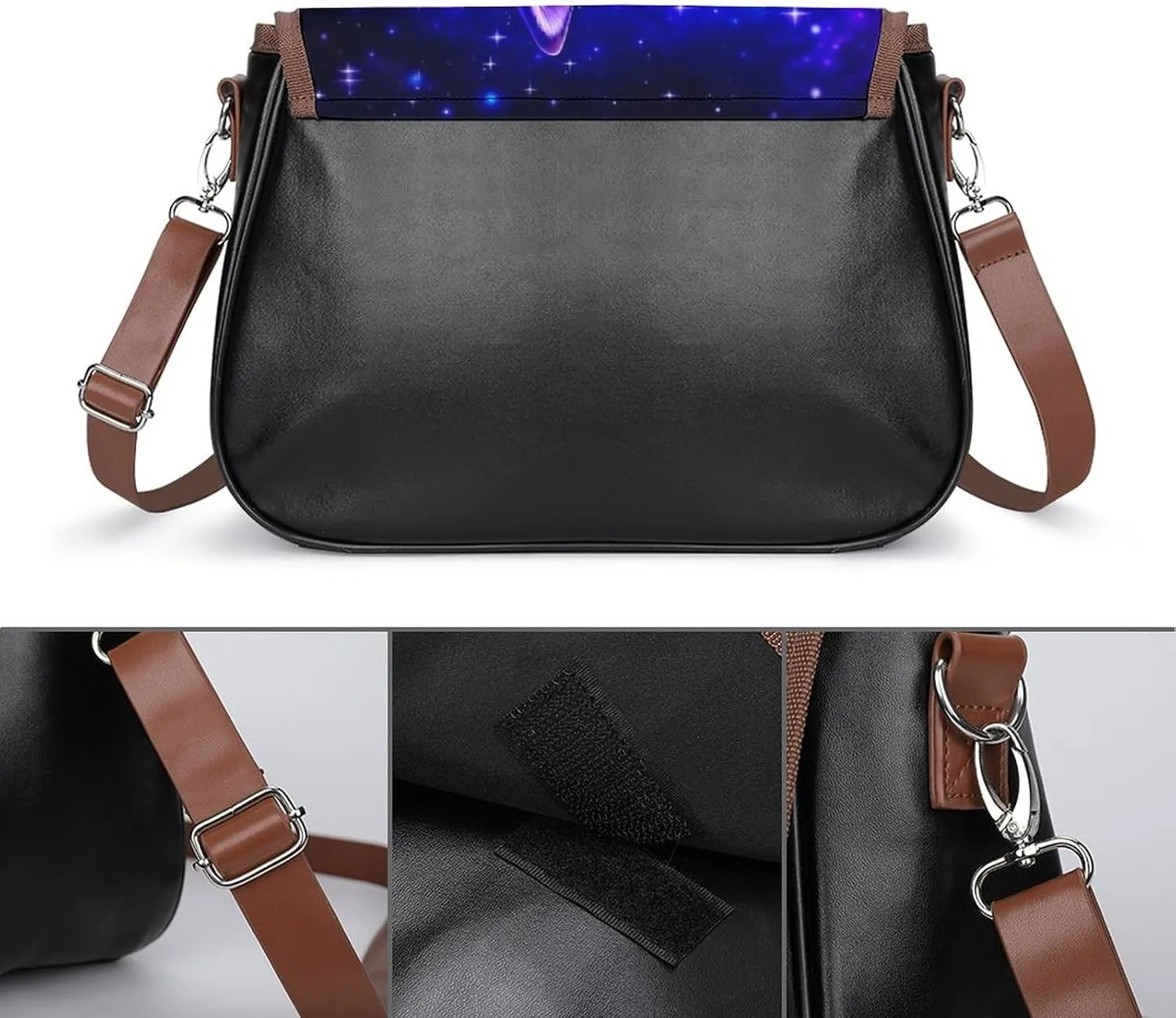 Crossbody Bags Purses Women, Lightweight Functional Multi Pocket Purse Adjustable Strap