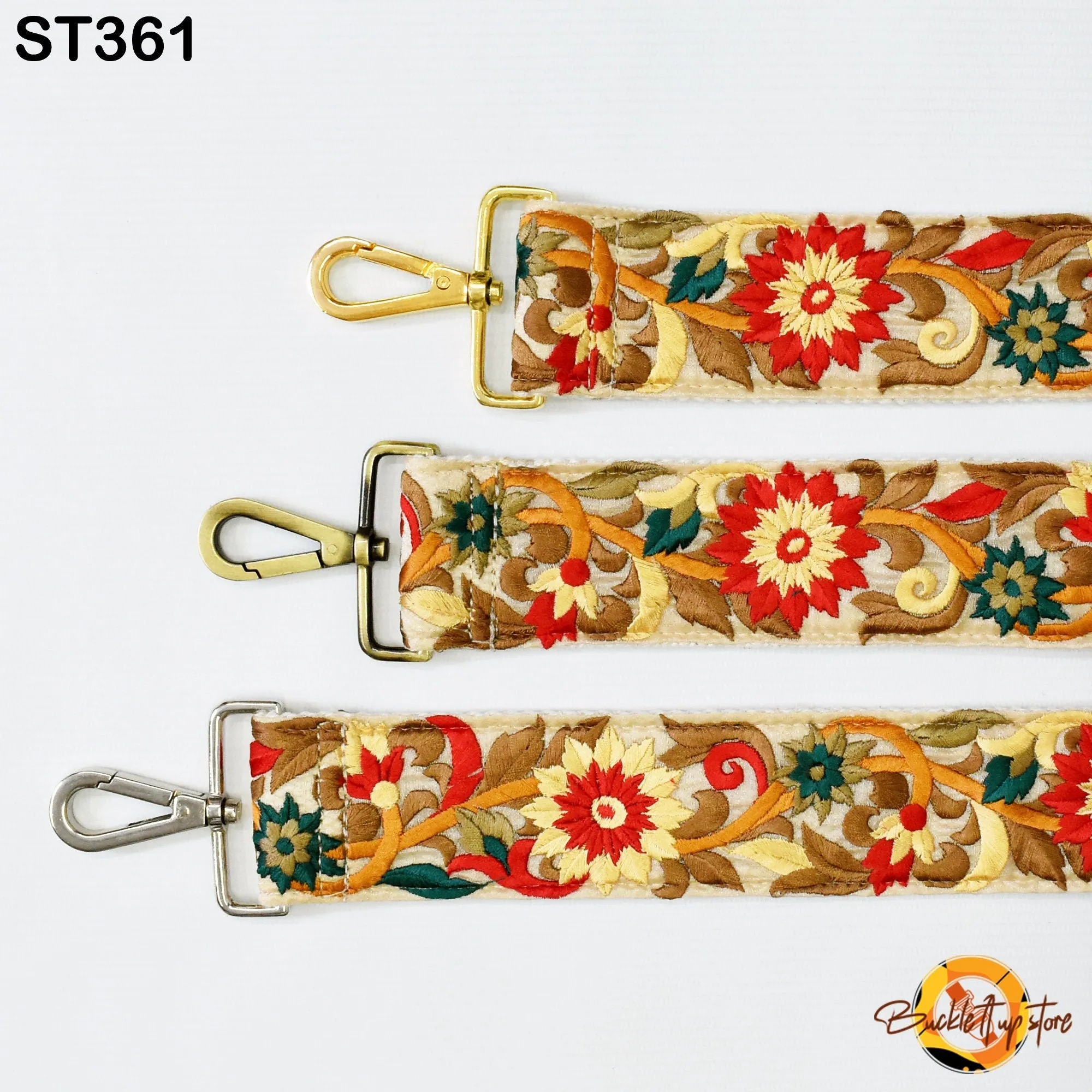 Crossbody Strap for Purses Handbag Embroidered Purse Strap Boho Bag Strap Floral Embroidery Replacement Strap Boho Guitar Strap Gift for her