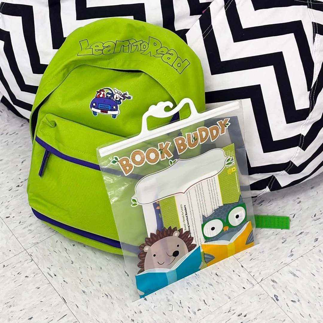 CTP Woodland Friends Book Buddy Bag, Clear 10.5” x 12.5” Storage Bags (Creative Teaching Press 8537)