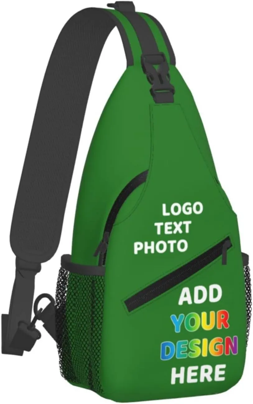 Custom Crossbody Personalized Satchel Shoulder Bags For Optional Color Add Your Text Logo Name Here Purple Messenger Bag