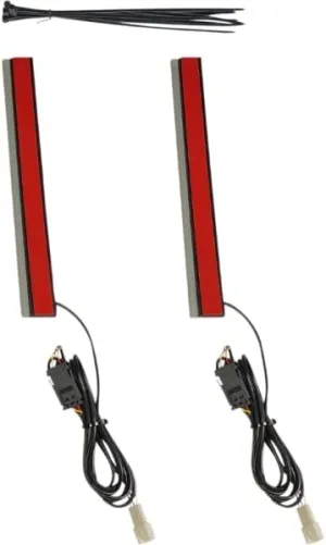 Custom Dynamics PR-PLUG-R-8 Plug and Play Red Plasma Rods - 8in.