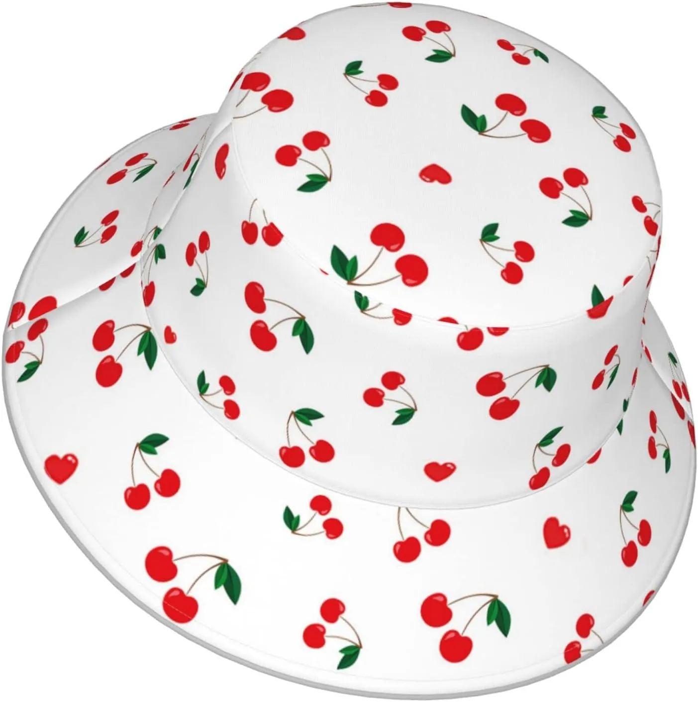 Cute Panda Bucket Hat for Women Men Teens Double-Side-Wear Reversible Summer Beach Sun Hat Packable Fisherman Cap