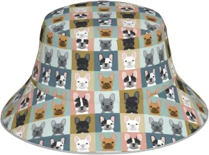 Cute Panda Bucket Hat for Women Men Teens Double-Side-Wear Reversible Summer Beach Sun Hat Packable Fisherman Cap