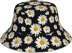 Cute Panda Bucket Hat for Women Men Teens Double-Side-Wear Reversible Summer Beach Sun Hat Packable Fisherman Cap