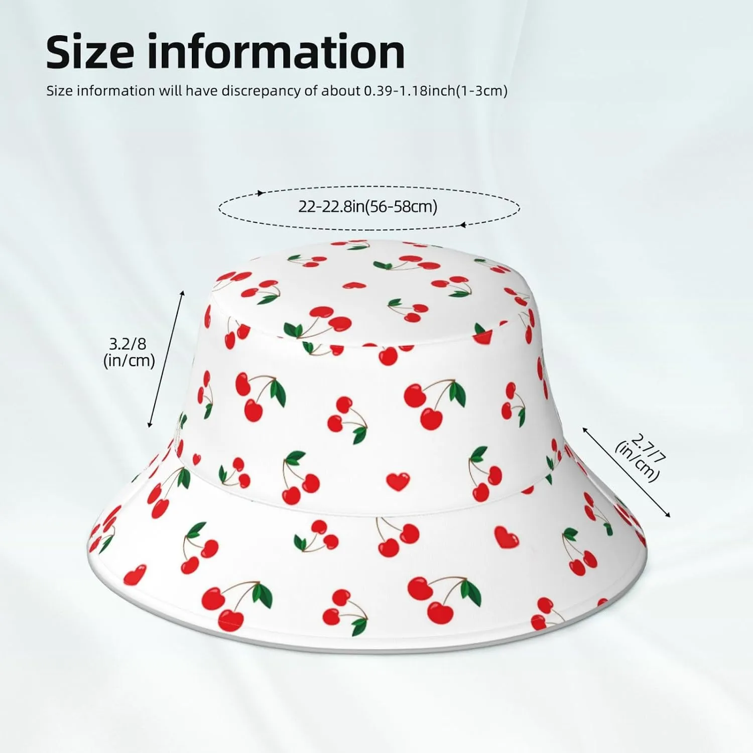 Cute Panda Bucket Hat for Women Men Teens Double-Side-Wear Reversible Summer Beach Sun Hat Packable Fisherman Cap