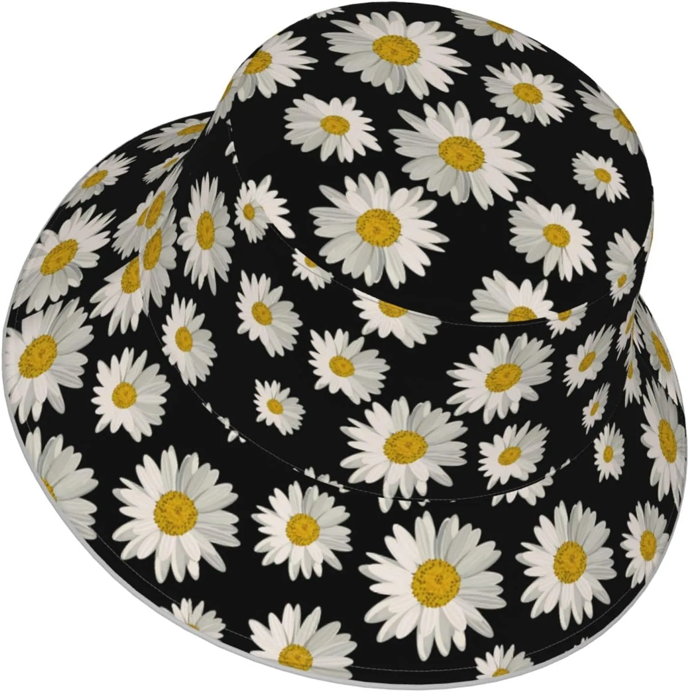 Cute Panda Bucket Hat for Women Men Teens Double-Side-Wear Reversible Summer Beach Sun Hat Packable Fisherman Cap