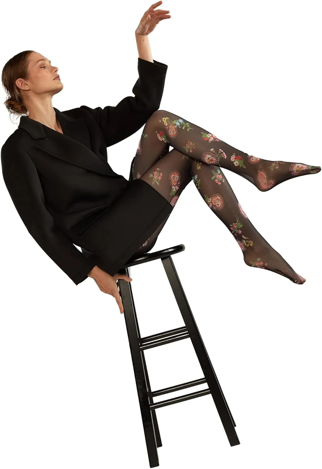 Cynthia Rowley Modern Mesh Tights