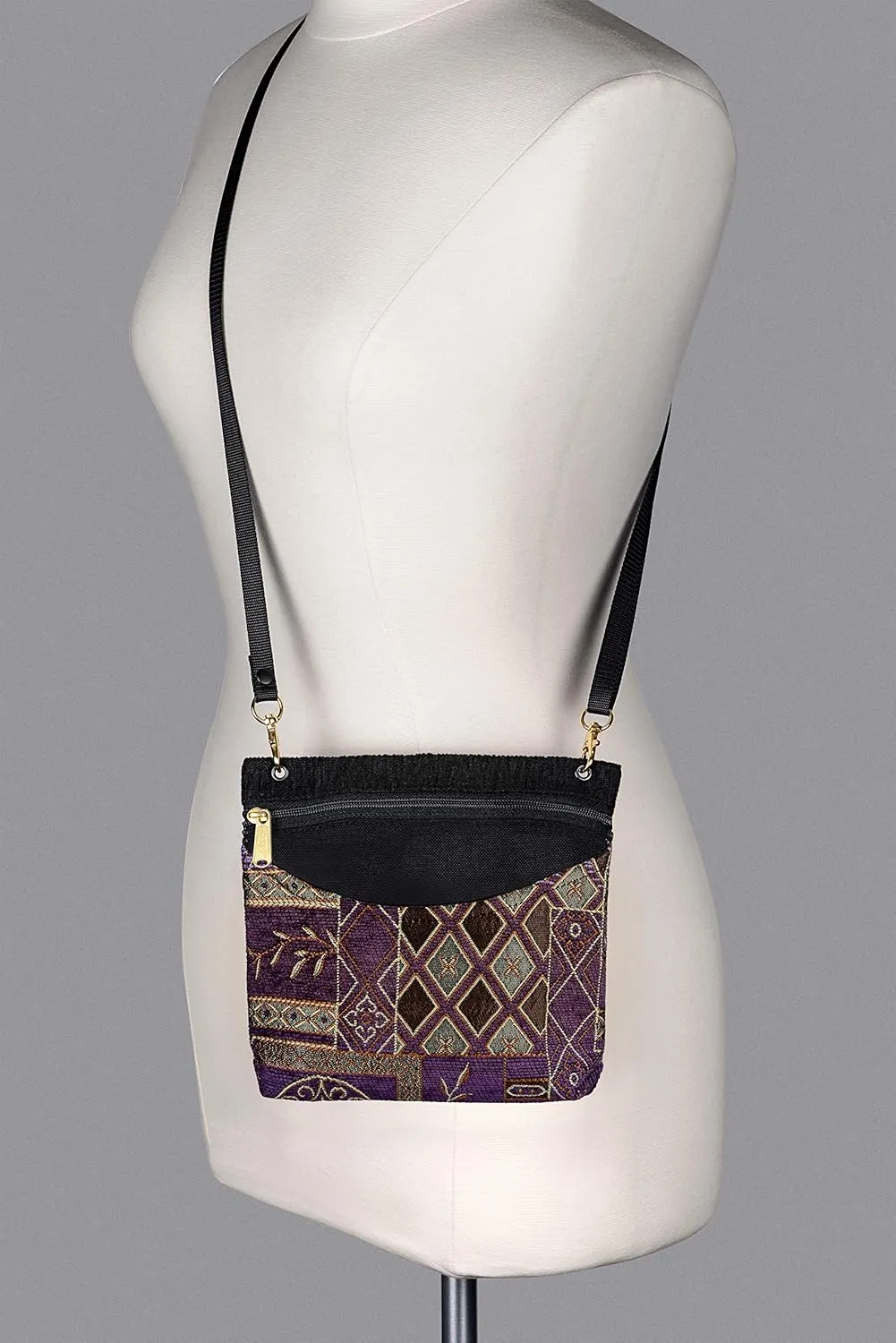 Danny K. Women's Tapestry Bag Shoulder Handbag, Sugaree Purse Handmade in the USA