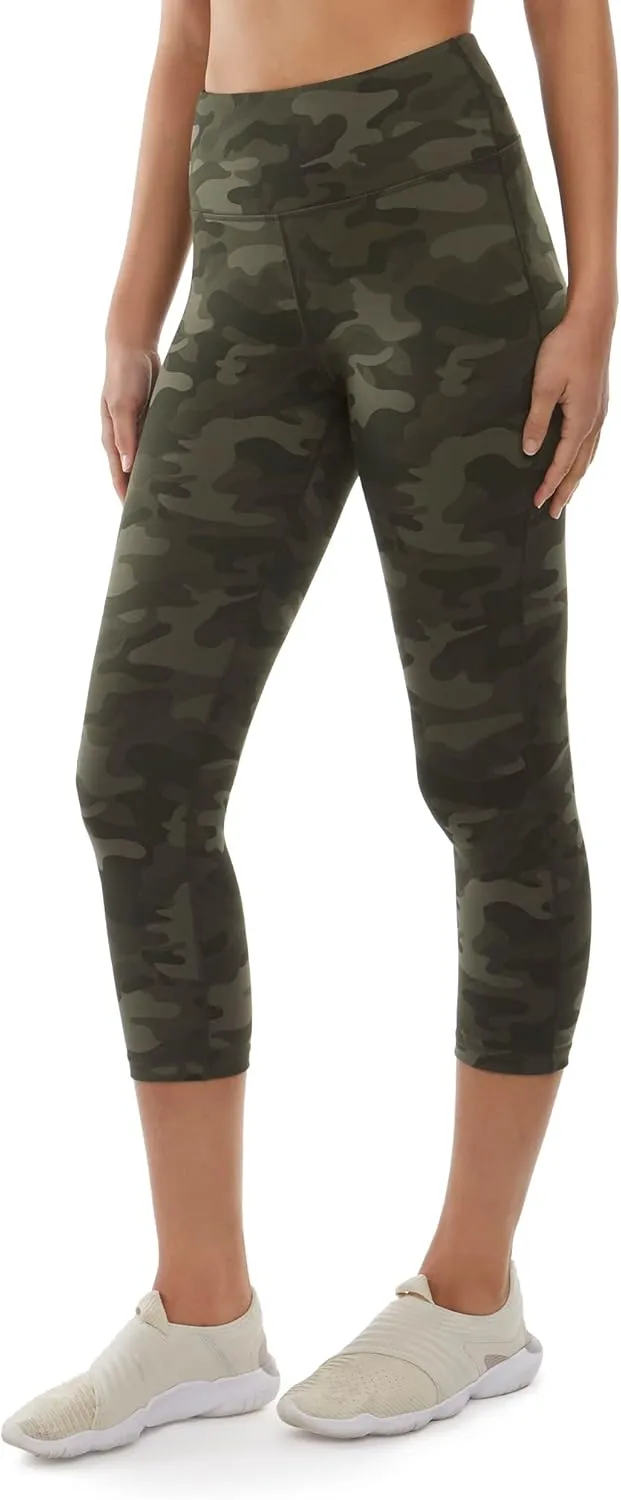 Danskin Women's All Over Printed Capri Legging