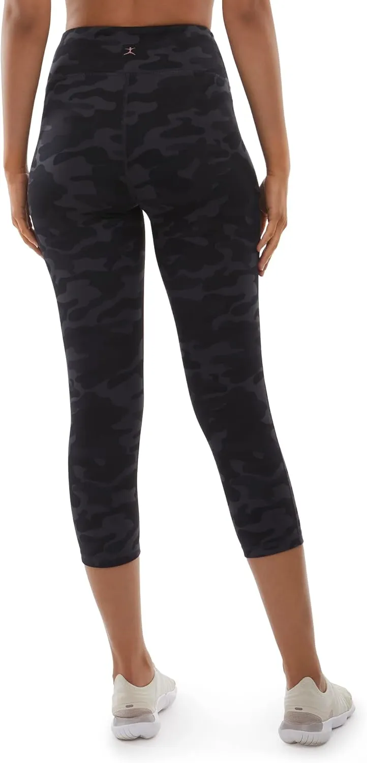 Danskin Women's All Over Printed Capri Legging