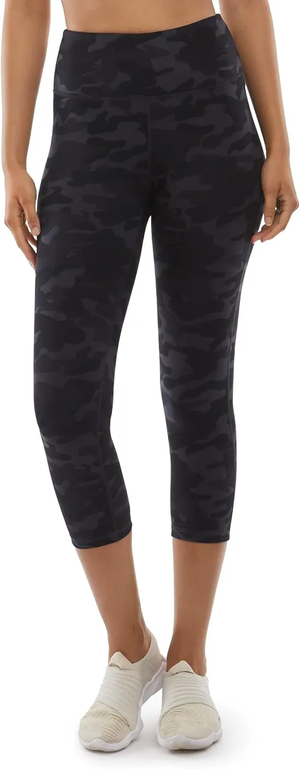 Danskin Women's All Over Printed Capri Legging