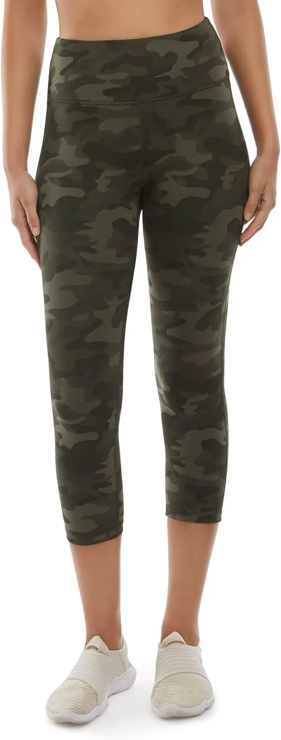 Danskin Women's All Over Printed Capri Legging