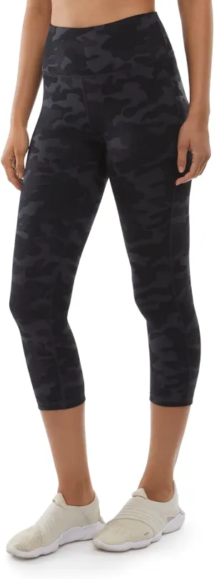 Danskin Women's All Over Printed Capri Legging