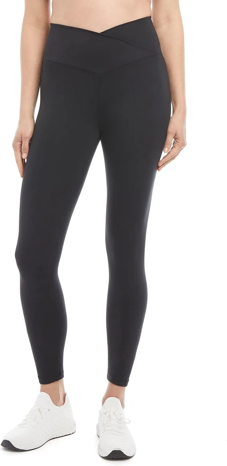 Danskin Women's Crossover Waist 7/8 Legging