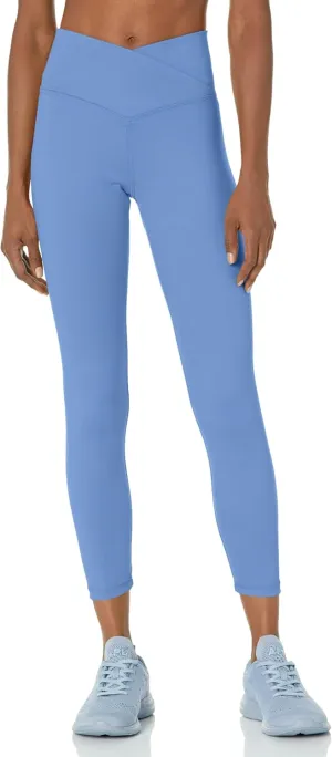 Danskin Women's Crossover Waist 7/8 Legging