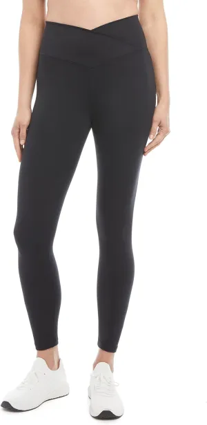 Danskin Women's Crossover Waist 7/8 Legging
