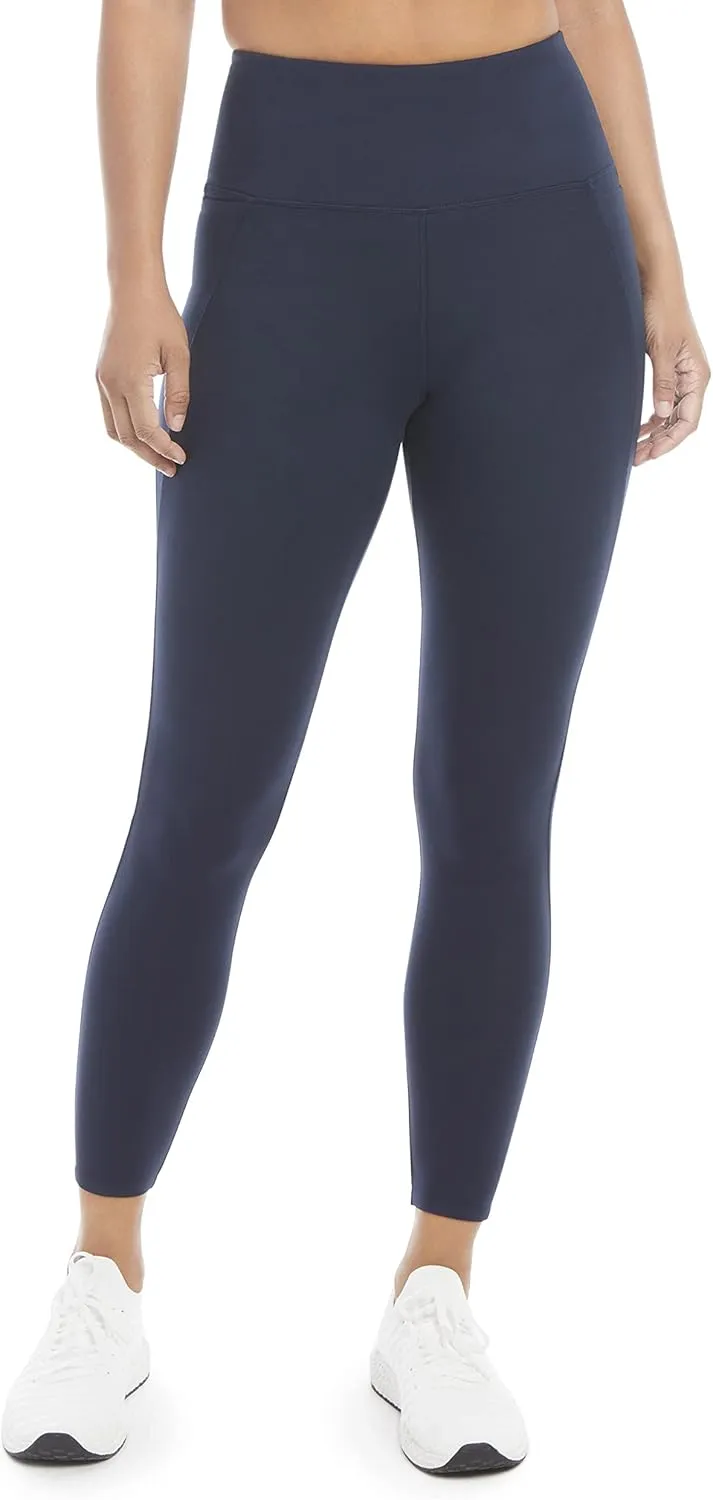 Danskin Women's High Rise Bonded 7/8 Legging