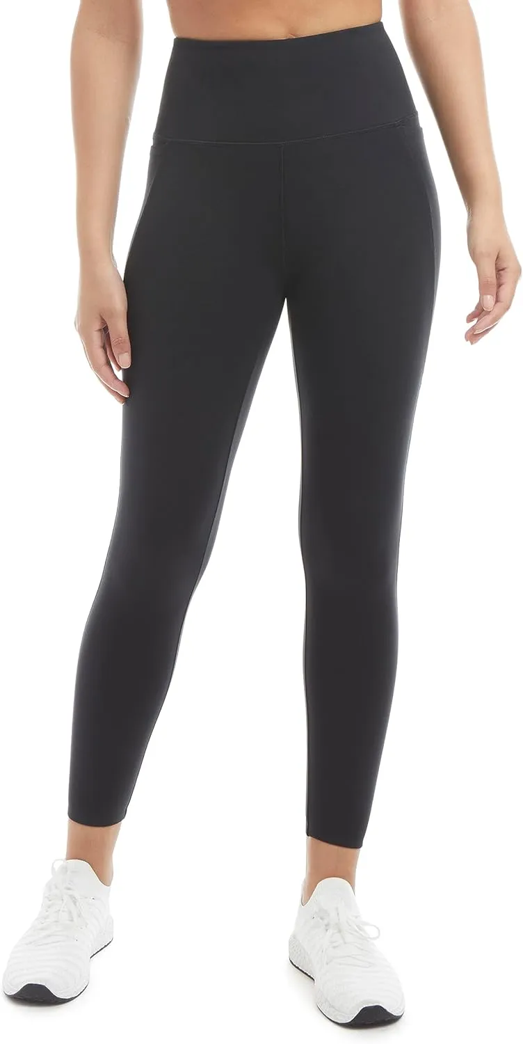 Danskin Women's High Rise Bonded 7/8 Legging