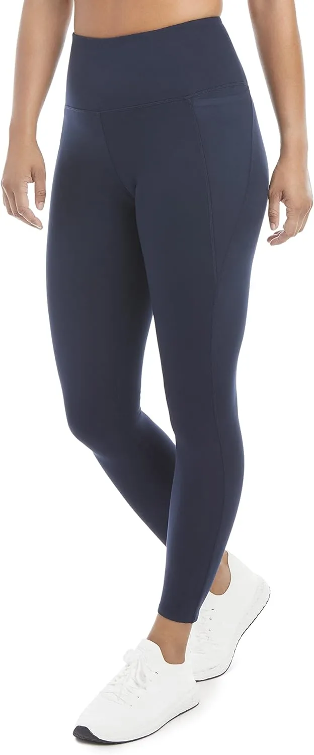 Danskin Women's High Rise Bonded 7/8 Legging