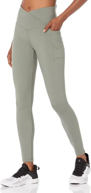 Danskin Women's Studio Cross Waist Legging