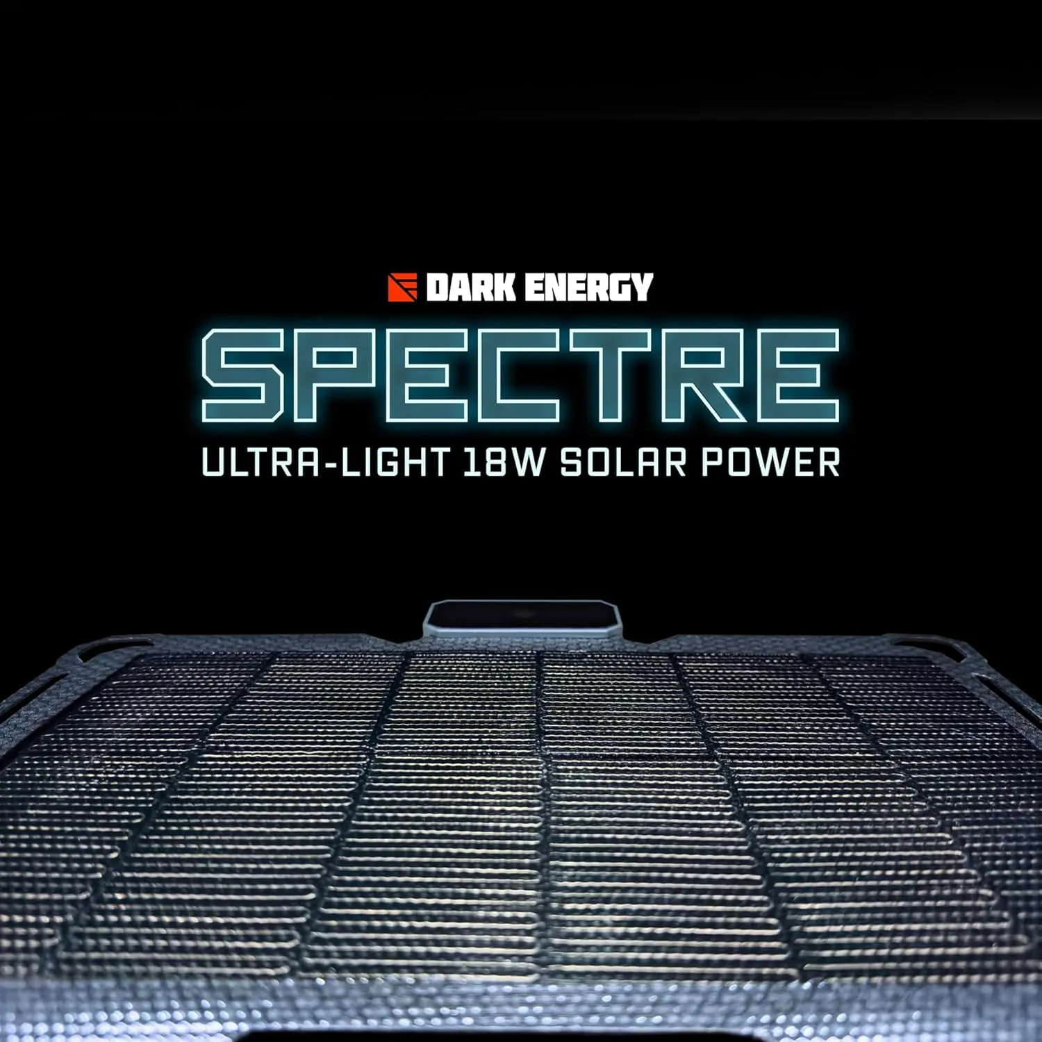 Dark Energy Spectre 18W Folding Solar Panel with Water-Resistant Molle Travel Bag for Electronics | Charge Any Device, Anywhere, Anytime via Solar Panel or Signature Series Wall and Car Adapters